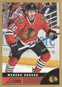 2013-14 Score Hockey Gold #104 Marcus Kruger