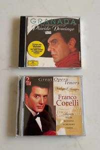 Lot of 3 Opera CDs: Granada Placido Domingo & Franco Corelli (2 CDs) - Picture 1 of 3