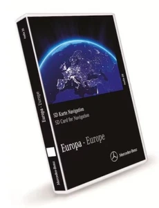Original Mercedes SD Navigation card karte tarjeta UPDATE Audio 20 NTG 5.5 2024 - Imagen 1 de 3