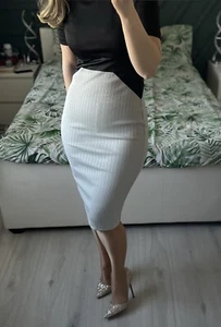 Amy Childs Collection Elegant Midi Bodycon Pencil Dress Size 10 M - Picture 1 of 11