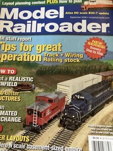 MODEL RAILROADER September 2006 Magazine - Scenery Step By Step. T -557 - Picture 1 of 3