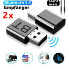 USB Bluetooth 5.0 Adapter Audio Receiver Auto Bluetooth Receiver 3,5mmAudiokabel