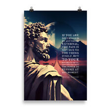 Marcus Aurelius Posters - If You Are Distressed By Anything External - Stoicism