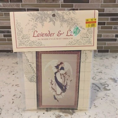 Lavender & Lace "Angel Of Hope" Cross Stitch Pattern L&L13 Sealed - Image 1 of 4