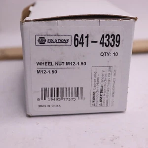 (10-Pk) Napa Lug Nut Steel Chrome M12-1.5 21mm x 1.37"L 641-4339 - Picture 1 of 4