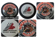 ALBERNI VALLEY BULLDOGS OFFICIAL GAME PUCK RARE BCHL LINDSAY MFG. MADE IN  🇨🇦