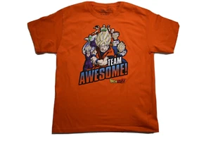 Dragon Ball Z Youth Boys Team Awesome! Gohan Orange Shirt New 2XL(18) - Picture 1 of 5