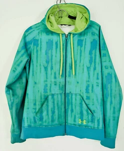 Under Armour Turquoise Ladies Hoodie Jacket LARGE - Picture 1 of 3