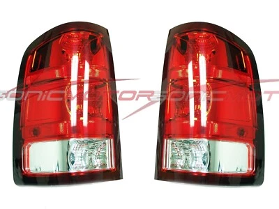 Para 2010-2011 GMC Sierra Sierra 1500 Luces traseras lado del conductor y del pasajero LH+RH Foto 1 de 3