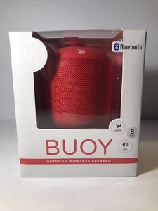 BUOY RED Outdoor Wireless Speaker Bluetooth Water Resistant. New in Open box. - Picture 1 of 10