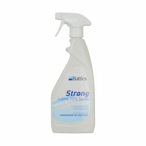 Battles 10% Iodine Spray - Picture 1 of 3