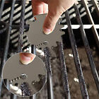 Outdoor Multi Notches Practical BBQ Grill Scraper Stainless Steel Cleaning Tool