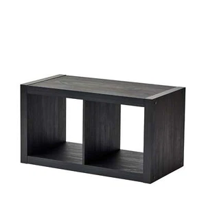Better Homes & Gardens 2-Cube Storage Organizer, Charcoal New - Picture 1 of 7