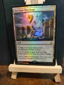Sea Gate Wreckage FOIL - Oath of the Gatewatch - Rare - NM (see pics) MTG - Picture 1 of 3