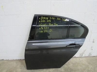 2012-2013-2014-2015-2016 BMW 335I 320I 328I LEFT REAR DOOR Foto 1 de 4