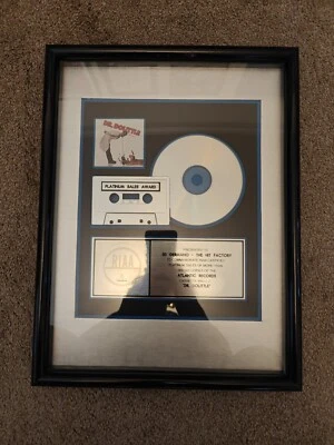 Dr. Dolittle саундтрек золото RIAA награда табличка Aaliyah Timbaland Twista - Изображение 1 из 4