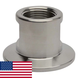 KF-40 NW-40 3/4" NPT (FEMALE) Adapter Vacuum Fitting SS304 LoCo SCIENCE!! - Picture 1 of 5