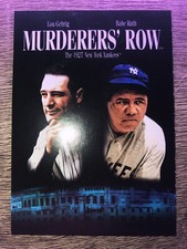 MURDERERS' ROW 2021 Topps Archives BABE RUTH/ LOU GEHRIG #MPC-9 - Yankees