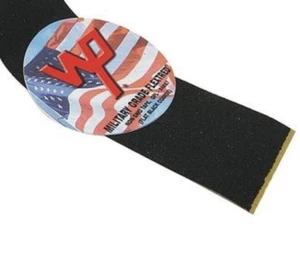 Wing walk FLEXTRED MG24.0460BLA Anti Slip Tape Black,4" W SOLD BY LINEAR FT - Picture 1 of 1