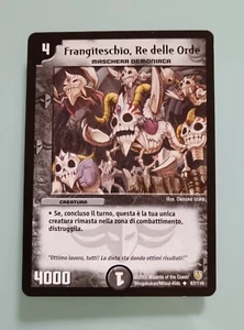 Duel Masters FRANGITESCHIO RE DELLE ORDE Card ♦ 67/110 ITA non comune - Picture 1 of 2