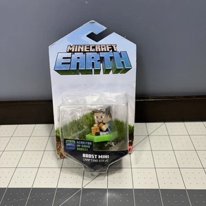 Minecraft Earth Boost Mini Crafting Steve Video Game Figure Mattel 2019 NEW - Picture 1 of 15