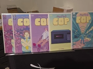 Mullet Cop #1 Full Variant Set CBSN Microwave Wheelchair Ashcan 1:10 - ALL NM - Picture 1 of 8