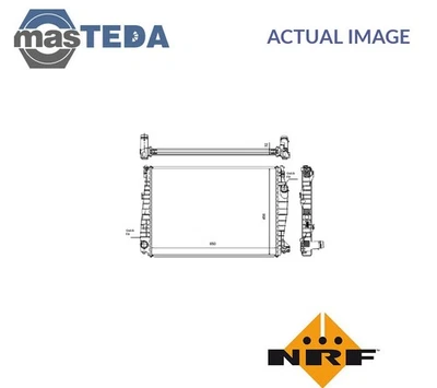 53487 ENGINE COOLING RADIATOR NRF FOR ALFA ROMEO 159,BRERA,SPIDER - Image 1 of 4