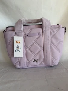 Borsa a tracolla Luxe opaca viola lavanda nuova con etichetta con dustbag - Foto 1 di 24