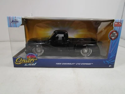 JADA 1/24 STREET LOW BLACL 1969 CHEVY C10 STEPSIDE NUEVO *MUY BUEN ESTADO* Foto 1 de 4