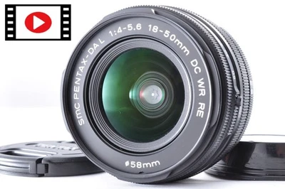 SMC Pentax DA L 18-50mm F/4-5.6 DC WR RE Zoom Lens Cap Exc+5 From Japan #9247 - Image 1 of 4