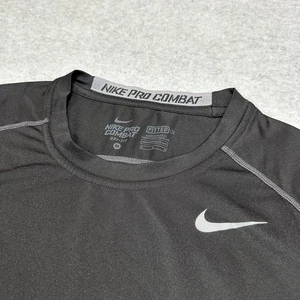 Camisa de combate Nike Pro para hombre mediana Dri-Fit ajustada rendimiento elástica deportes - Imagen 1 de 9
