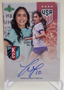 Parkside Club and Country 2025 serie USWNT Signature automático Lo'eau Labonta - Imagen 1 de 2