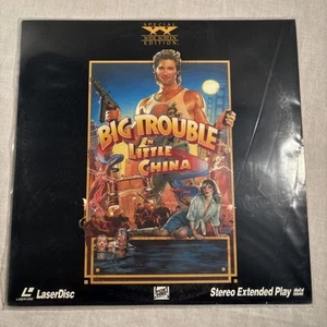 Big Trouble in Little China 1992 Special Widescreen Edition LaserDisc - Foto 1 di 3