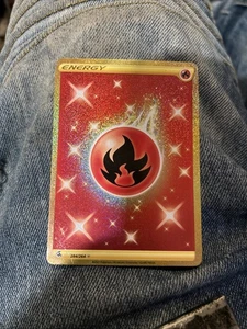 Fire Energy (Secret) 284/264 Swsh08: Fusion Strike Holo Near Mint - Picture 1 of 2