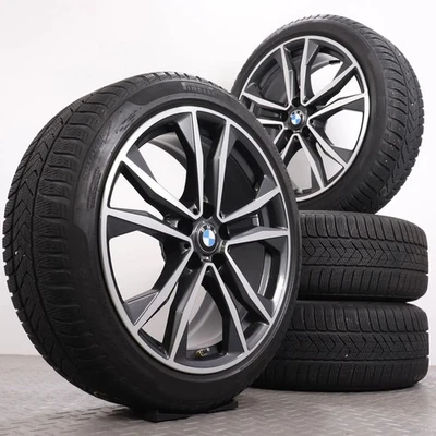 Winterräder 19Zoll BMW X1 F48 X2 F39 Original Felgen 715M Winterreifen 6,5mm RDK - Bild 1 von 4