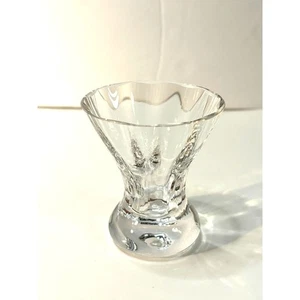 Dartington Kristall Schnapsglas Cordial Welliger Rand Elegant Barware 3" - Bild 1 von 6