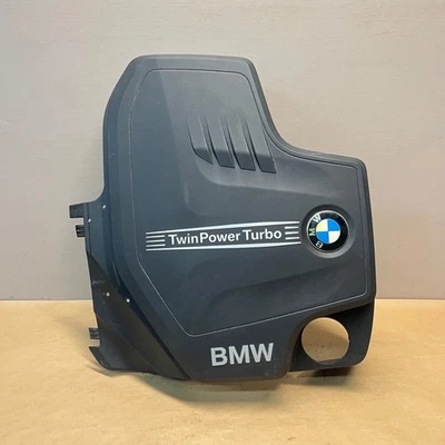 2012-2016 BMW 528i F10 N20 PLASTIC ENGINE MOTOR COVER OEM - Image 1 of 4