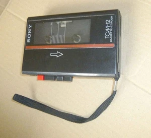Alt: Sony TCM-12 Cassette-Corder Handdiktiergerät – anschauen ! - Bild 1 von 2