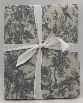 Pottery Barn Sorrel Toile FULL / QUEEN Duvet Cover ~ Steel Blue - Image 1 of 2