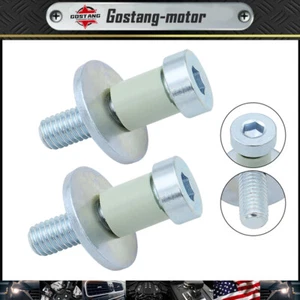 Pair 9601750 Door Latch Lock Striker Bolts NEW For Chevy GMC Truck Blazer 71-87 - Picture 1 of 12