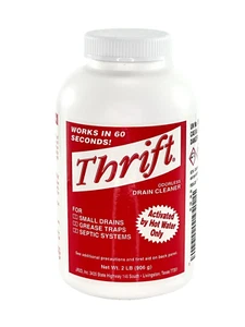 Thrift T-200 Granular Drain Cleaner - 2 lb Bottles (Case of 12) - Picture 1 of 3