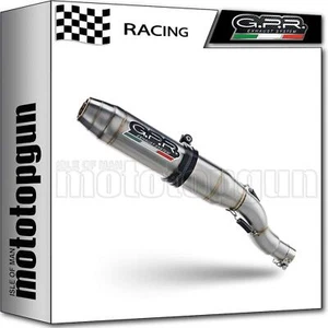 exhaust racing stainless steel gpr for ktm duke 200 2015 15 2016 16 - Picture 1 of 3