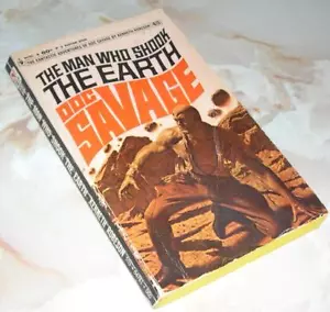 DOC SAVAGE #43, The Man Who Shook the Earth by Kenneth Robeson (1st print,1969) - Picture 1 of 1