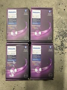 Lot Of 4   Philips Hue 40 In. Plug-In LED Bluetooth Lightstrip Plus Extension