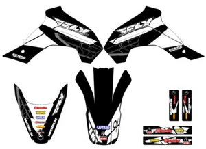 Kit de gráficos KLX 140 13 FLY 2019-2020 negro Senge compatible con Kawasaki - Imagen 1 de 10