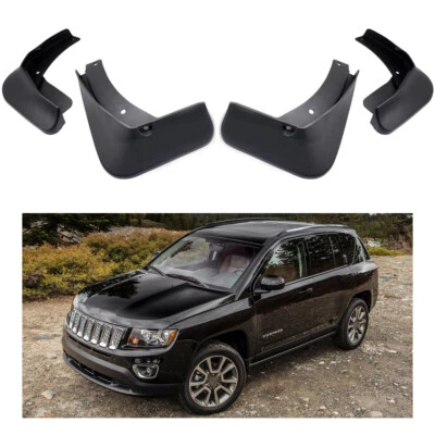 4 guardabarros guardabarros guardabarros coche para Jeep Compass 2011-2016 12 13 14 15 Foto 1 de 4