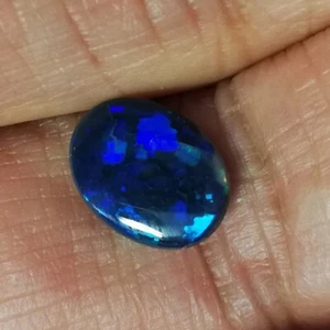 STUNNING 1.5ct N1 BLACK OPAL *VIDEO* Lightning Ridge - Picture 1 of 7