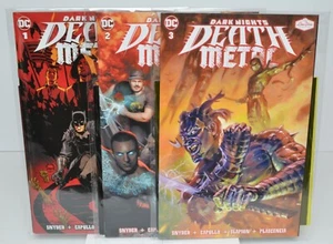 Dark Nights Death Metal Comics Set #1, 2 & 3 mit Flexi 7" Rise Against Grey Daze - Bild 1 von 10