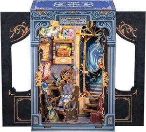 Book Nook Wizardi Miniature - Soul Travel Agency Roombox Kit - Picture 1 of 5