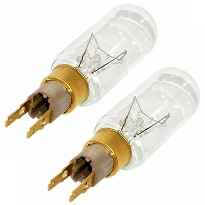 Ampoule 2 X Pour Whirlpool 40w Frigo Congélateur T25 Click Lampe Américain 40 W - Photo 1/2